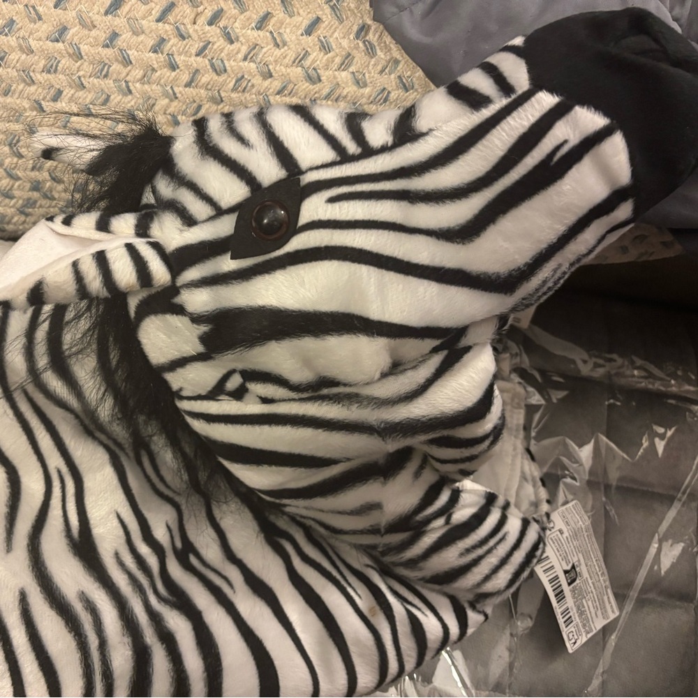 🦓 Zebra Dog Costume L